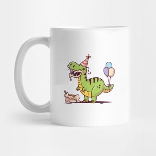 T-Rex Birthday Mug